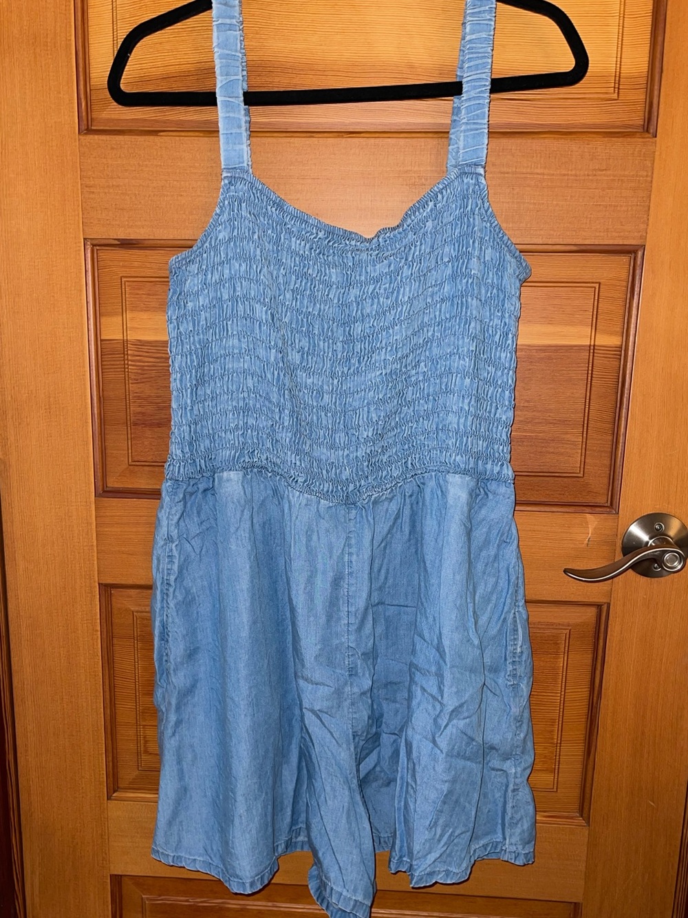 Blue Smocked Romper by ON34th - GUC - Women’s Large